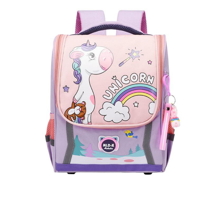 2024 Новая модная маленькая школьная сумка с космическим космонавтом, многослойная водонепроницаемая детская школьная сумка большой емкости с принтом, рюкзак