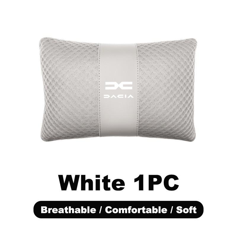 Car Memory Foam Neck Pillow Protection Lumbar Backrest Cushion For Dacia Logan Sandero Duster Lodgy Spring Jogger Accessories