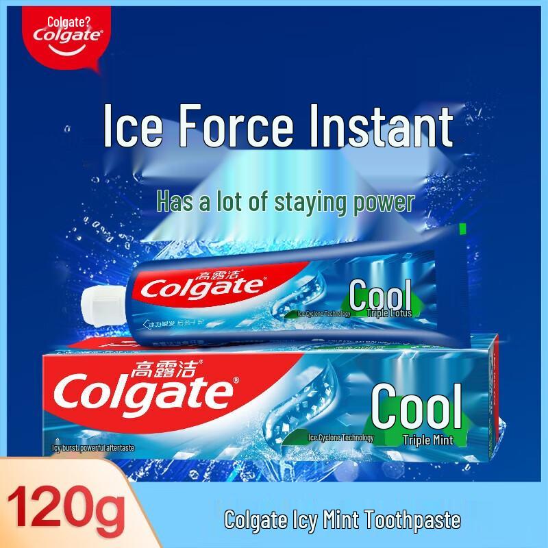 Colgate Зубная паста «Тройная мята: ледяная свежесть»