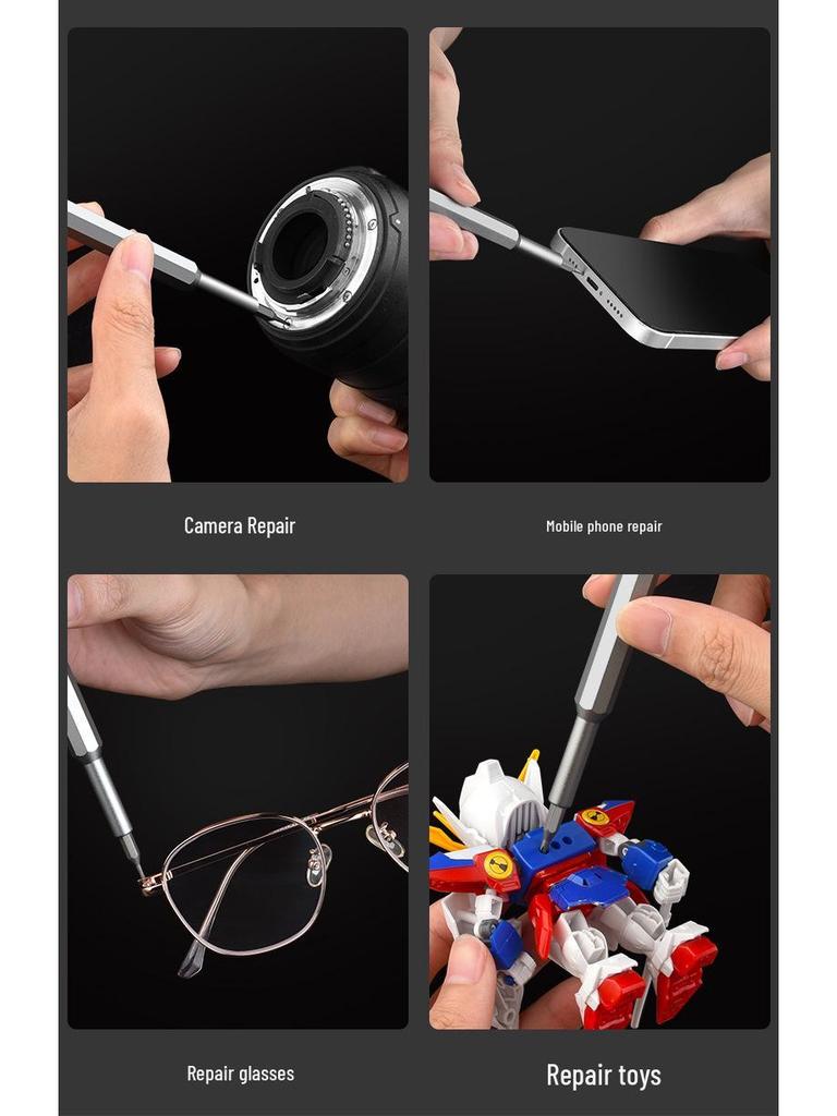 Набор прецизионных отверток для мобильных устройств и компьютеров - Профессиональный набор инструментов для ремонта и чистки