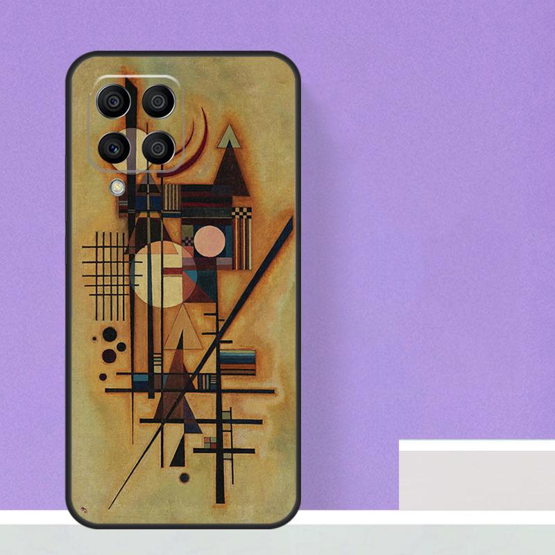 Абстрактный чехол Wassily Kandinsky для Samsung Galaxy M14 M34 M54 M31 M11 M13 M53 M51 M12 M32 M52 M16 M36 M56 M15 M35 M55