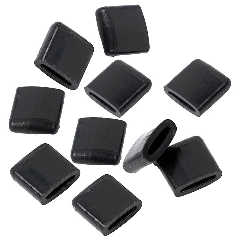 3/5/10 шт. Резиновые бамперы для аэрофритюрницы, подходят для Power Air Fryer Crisper Plate, сменные защитные чехлы для гриль-сковороды аэрофритюрницы