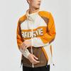 Li Ning Badfive Sports Basketball Series Logo Print Color Block Loose Sports Hoodie Men jackets Yellow AFDR371-2