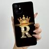 Для Apple iPhone 11 Чехол iPhone11 Pro Роскошная Корона Буква Пара Чехол Мягкий Жидкий Чехол для Телефона Для iPhone 11 Pro Max Fundas Coque