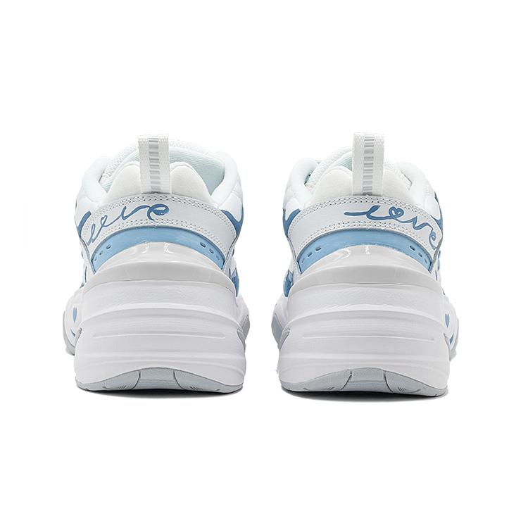 Nike M2K Tekno Увеличивающие рост Увеличивающие рост Низкие Кроссовки на массивной подошве Женские Белые AO3108-100(КомандаС-)