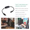 USB-C Male to Female for Raspberry Pi 4 Power Line Power Cord Type C Cable Type C Power Supply