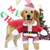 Cute Christmas For Large Dogs Clothing With Hat Cat Dog Coat Apparel Pet Clothes Cosplay Costume