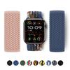 Плетеный Solo Loop ремешок для Apple Watch 45мм 44мм 42мм 46мм 41мм 49мм Нейлоновый браслет correa Серия 10 9 7 8 5 SE 6 Ultra2
