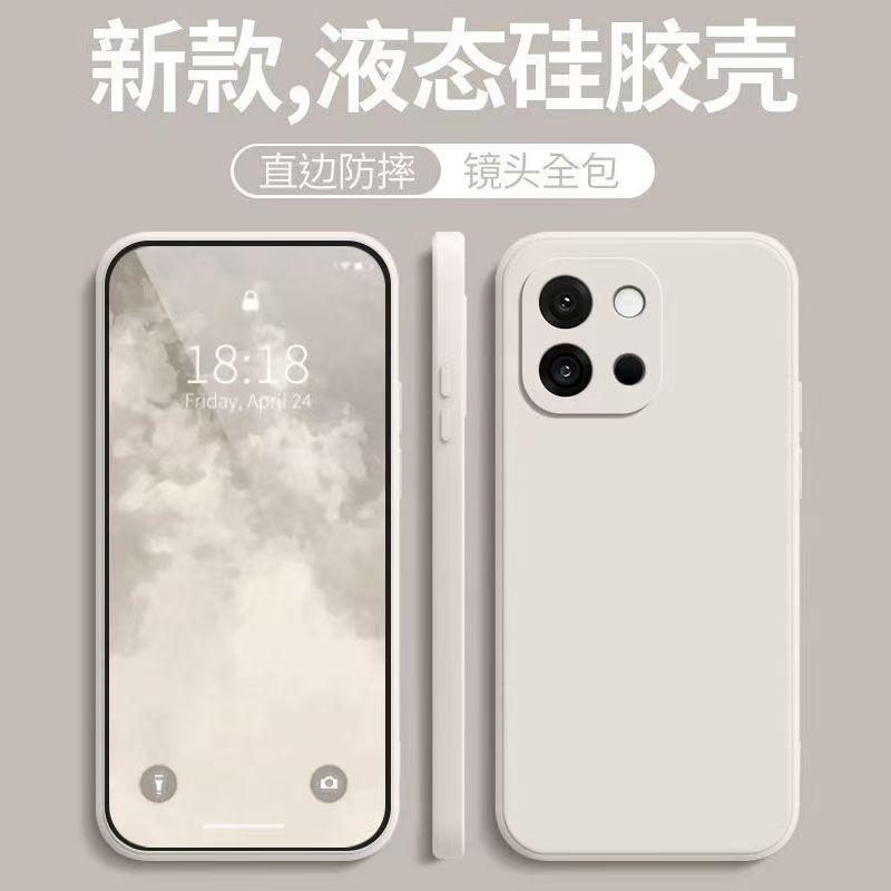 Имитация жидкого силикона для OnePlus 13T Кубик Рубика прямой край чехол для мобильного телефона ACE5Pro Интернет-знаменитость 1 + 12 приятный на ощупь чехол