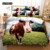Blue Sky Cow Bedding Set Duvet Cover Set 3d Bedding Digital Printing Bed Linen Queen Size Bedding Set Fashion Design