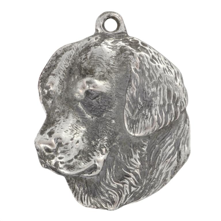 Golden Retriever - Necklace with dog, silver-plated pendant for dog fan, unique jewelry by Art-Dog brand