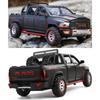 1/32 Scale Dodge Ram Pickup Truck Alloy Off Road Car Diecast Model Sound Light Toy Home Decoration Ornaments Children Birthday Present