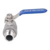 1 2in Male Female Thread NPT Ball Valve Stainless Steel 24mm Outer Diameter Water Shut Off Ball Valve 1000WOG