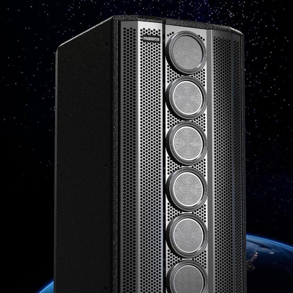Wanlida M9797 Portable Square Dance Audio System with Microphone - High Power Outdoor KTV Performance Speaker with Handle