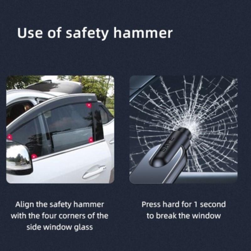 Car Window Breaker Hammer Seat Belt Cutter For Lexus F SPORT GS GX IS LS LX CT LC RC GX460 Ct200h LBX NX RX 350h 450h ES UX 300e AES1