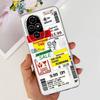 For Huawei Honor 200 Pro 5G Case New Stylish Flower Slim Soft Clear Silicone Phone Cover For Honor 200 Pro Bumper Honor200 Coque