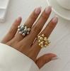 Small Ball Rings for Women Men Punk Hip Hop Metal Open Ring Jewelry Accessories