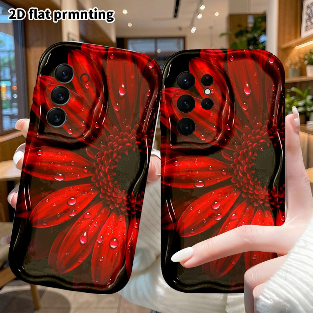 Чехол для телефона: 2D плоский, подходит для Samsung Galaxy A34 A35 M05 M06 S20 S22 S21 FE Plus 5G, защитный чехол, черный фон, идеальный Рождественский и Хэллоуинский хо