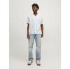 Jack & Jones Noto Stripe Resort рубашка с коротким рукавом