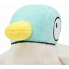 Cute Sarah and Duck Stuffed Animals Plush Pillow Toy, 7'' Soft Green and White Duck Plush Pillow Animals Dolls for Mother's Day Birthday Kids Gifts