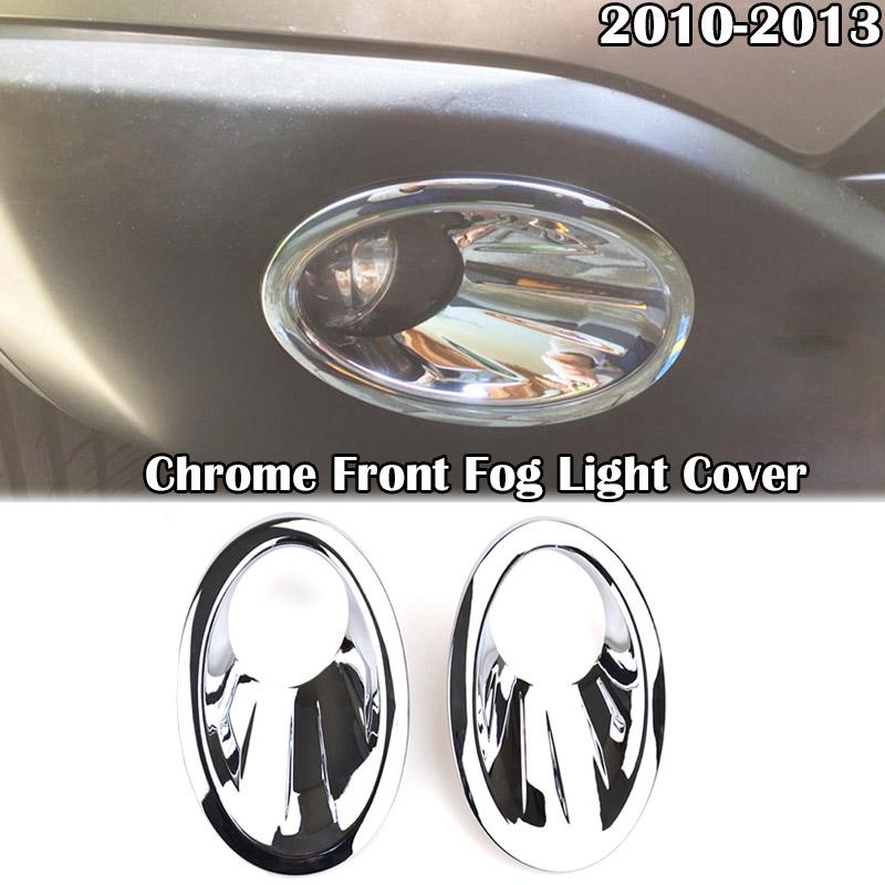 Для Nissan Qashqai Dualis J10 2007 2008 2009-2013 хромированная передняя и задняя противотуманная фара, рамка, автоматическая отделка, Стайлинг автомобиля