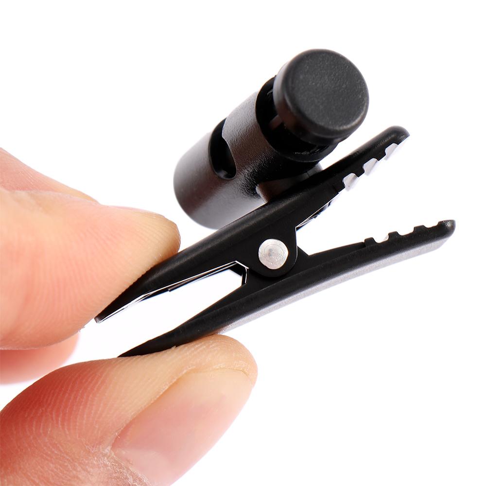 1pc Lapel Collar Headphone Mount Plastic Wire Cable Holder Wire Holders Cord Clips Earphone Clamps