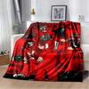 Heavy Metal Band Rap-Metal Music S-Slipknot Album Cover Printed Blanket Flannel Soft Warm Sofa Bed Portable Office Gift Blanket