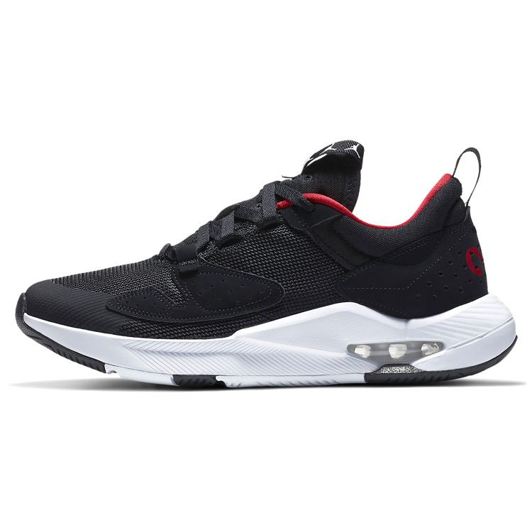 Jordan Air Cadence Fabric Comfortable Sports Shock Absorption Non-Slip Wear-Resistant Low-Top Lifestyle Casual Shoes Men Sneakers Black Red CN3498-006