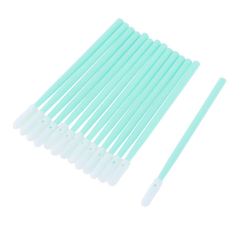 100Pcs Sponge Head Cleaning Swab Printer Swab Dust-Free Cotton Swab Wiping Stick