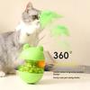 Игрушка-мяч для кошек, медленная кормушка, шарик для лакомства, игрушка-головоломка для кошек, диспенсер, интерактивная игрушка в форме лягушки