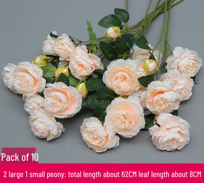 Свадебный декор из шелковых цветов шампанского - Искусственные элементы цветочного оформления потолка и прохода