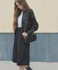 Clave Kelly Black Shoulder Bag
