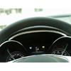 For Benz C-Class W205 2015-2021 Sliver Steel Console Dashboard Speaker Ring Trim