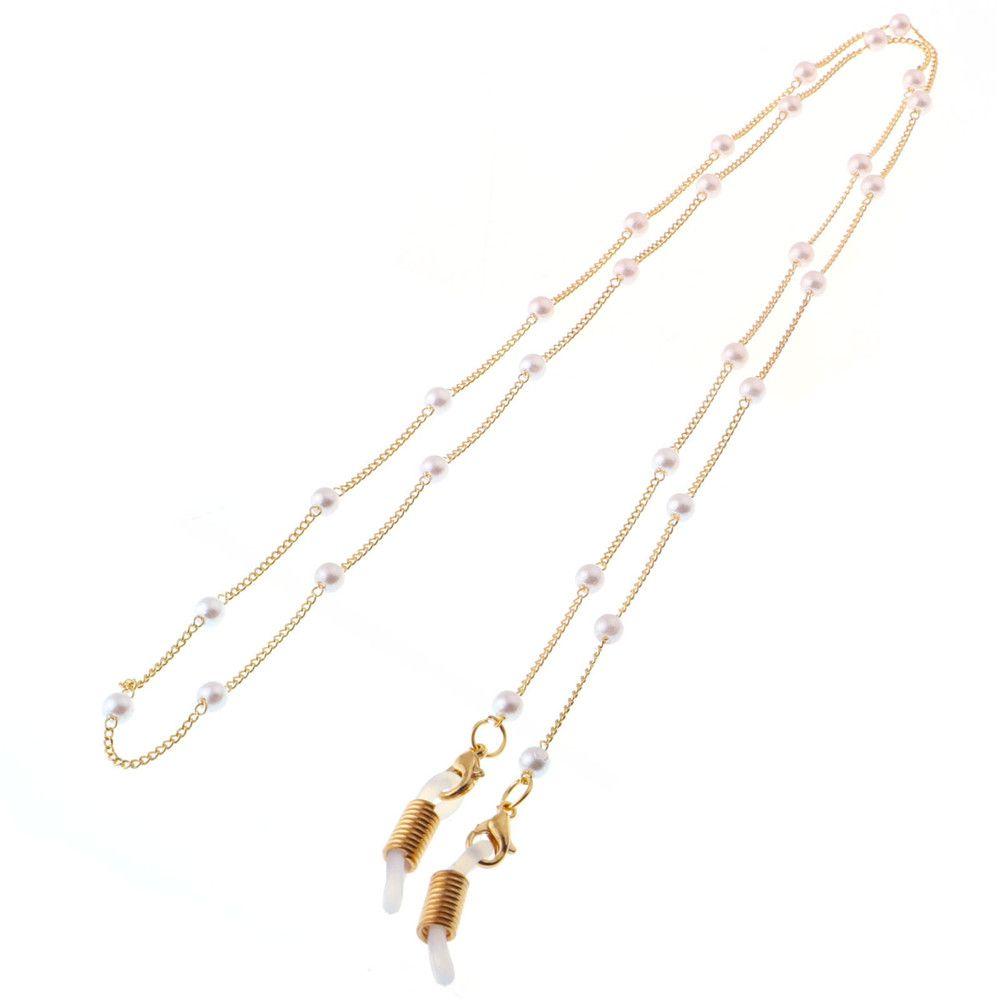 Pearl Beads Reading Glasses Eyeglass Lanyard Glasses Chain Glasses Necklace Eye Wear Accessories