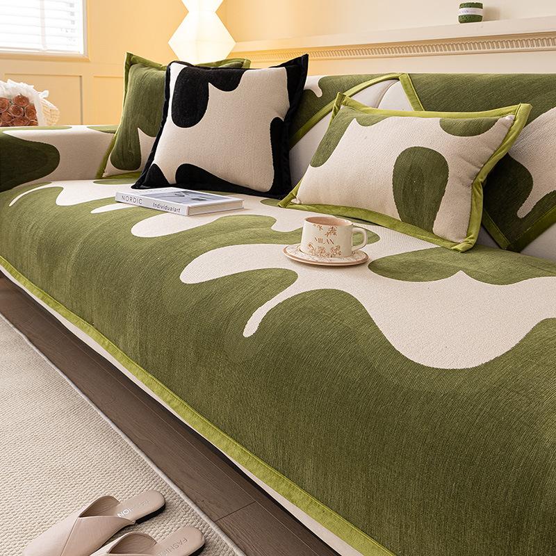 Thick Padded Sofa Cover For Extra Comfort, Neat Couch Cover And Reversible Sofa Slipcover For Sectional Loungers