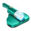 Bed Vacuum Cleaner Handheld UV Mattress Vacuum Cleaner Hair Mite Remover Cleaning Machine Green
