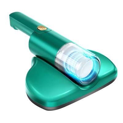 Ручной пылесос для кровати УФ пылесос для матраса Удалитель волос и клещей Чистящая машина Зеленый