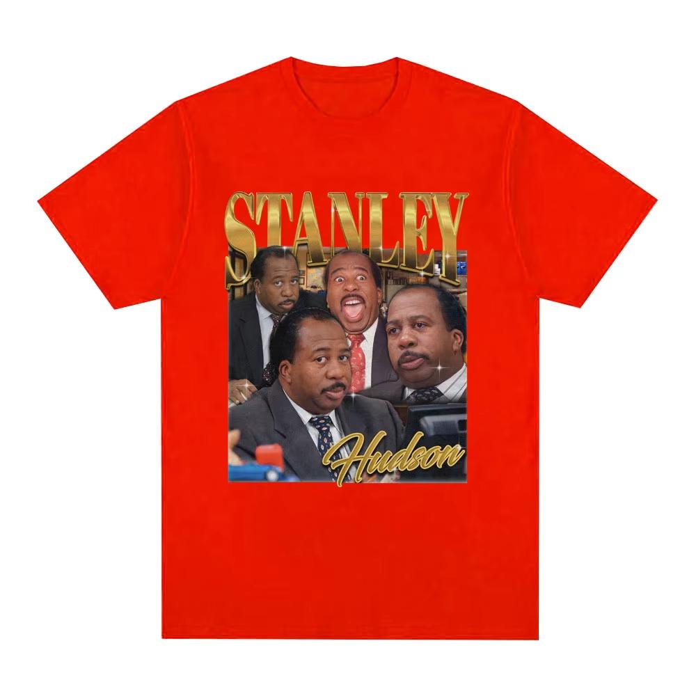 Stanley Hudson Homage T Shirt Tv Series The Office Michael Scott Dwight Schrute Tshirt Unisexs Casual Fashion Top Unisex