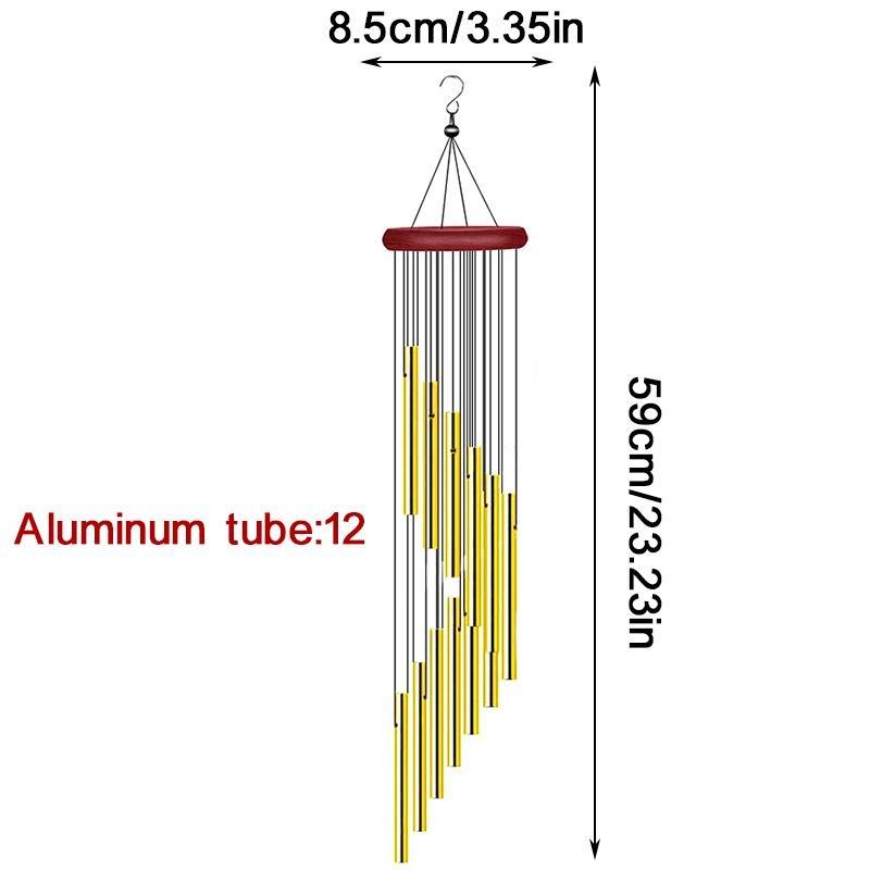 Сочувствие колокольчикам на открытом воздухе, подарочное украшение с колокольчиками для дома, патио, сада, улицы, женского дня, дня матери и подарков на день рождения