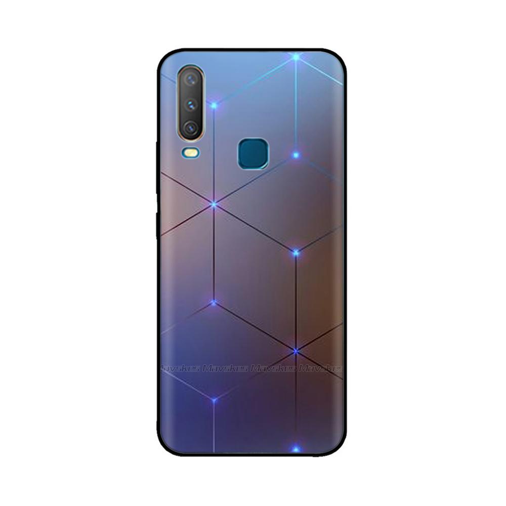 Силиконовый Чехол Для vivo Y12 Y15 Y17 Чехол Мягкая Крышка Чехол Для Телефона Для vivo 1904 1940 vivoY12 Y 12 Coque Fundas Силиконовый Бампер Чехол