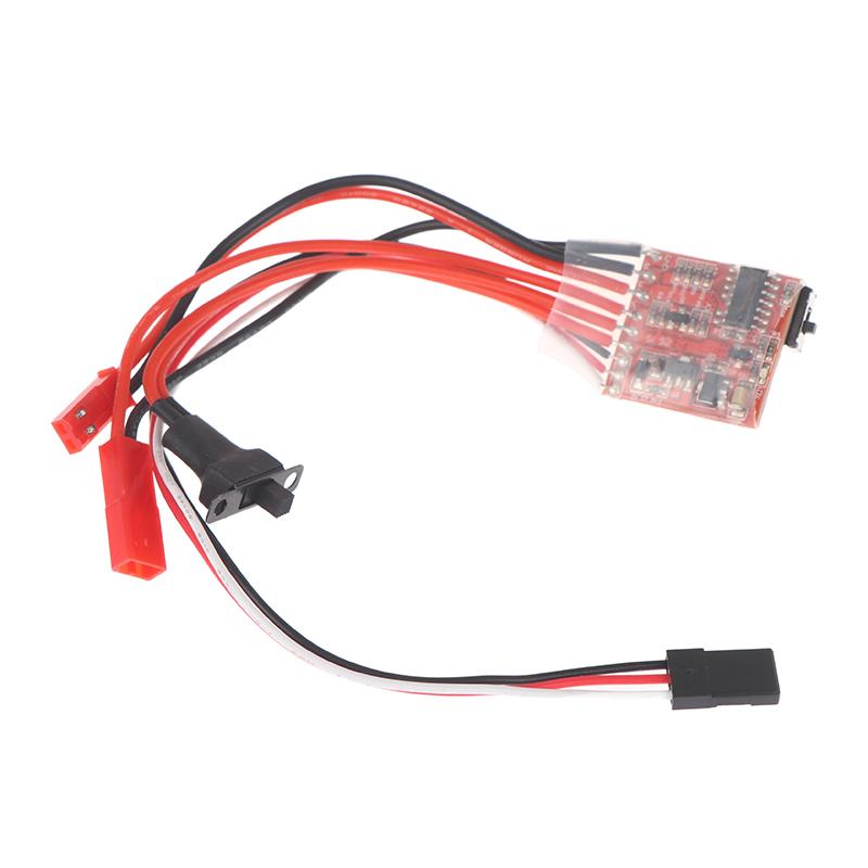 New Micro ESC 10A 15A 20A 30A Brushed ESC RC ESC Electric Speed Controller For DIY Mini 1/16 1/18 1/24 RC Car Boat Tank W/Brake