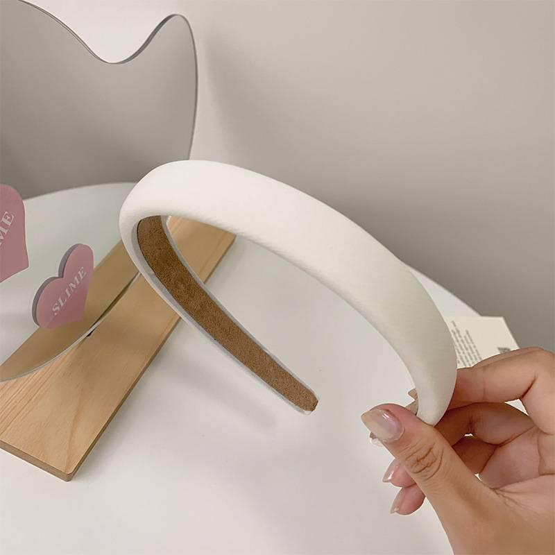 Модная повязка на голову цвета конфет 2024 года: Универсальный аксессуар для волос, для мытья лица и ношения на открытом воздухе