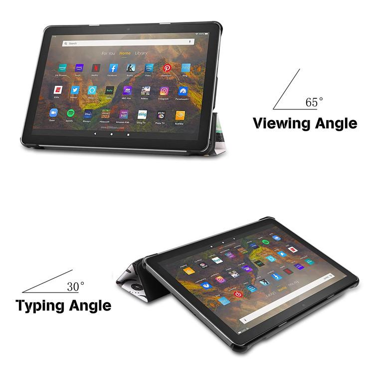 Чехол для планшета Amazon Fire Max 11 2023 / Kindle Fire Max 11 / Amazon Fire HD10 2019 2021 2023 / HD8 2018 2020 2022 с подставкой KST