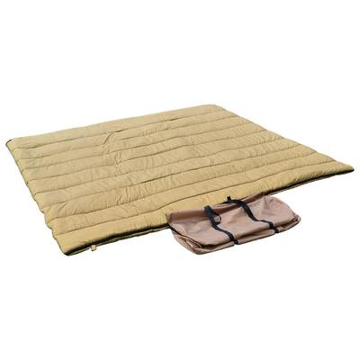 WAQ DD SLEEPINGBAG Семейный спальный мешок для одиночного кемпинга на открытом воздухе с двойной дверью 3 сезона весна лето осень Комфортная рабочая температура 0℃