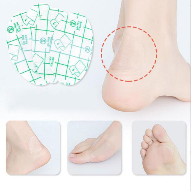 Самоклеящиеся наклейки на пятку Водонепроницаемые ультратонкие средства по уходу за ногами Защита от мозолей Подушечки для пяток Пластыри для ног Вставки для обуви