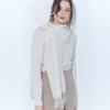UNIT Cashmere Woven Muffler (UFJWAM495C-IVORY)
