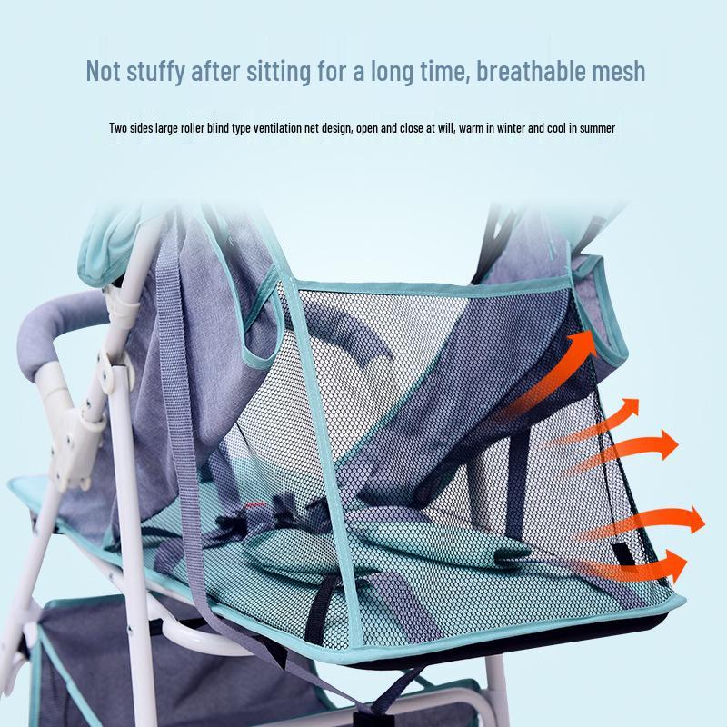 Ultra-Lightweight Foldable Baby Stroller, Sit & Lie Positions, for 0-3 Years