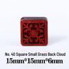 Red Sandalwood Pendant DIY Bracelet with Ebony, Turquoise, Multi-Gemstone Beads & Wenwan Ornaments