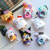 Кукла Hellokitty на Хэллоуин Cinnamoroll Kuromi Kawaii Ghost Мягкая игрушка Брелок Сумка Аксессуары Подарки на день рождения Игрушки на Хэллоуин