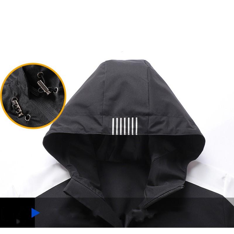 Мужская уличная водонепроницаемая одежда для альпинизма. Трендовые пары носят твердые куртки.